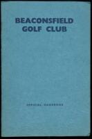 Beaconsfield Golf Club [Handbook]