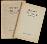 Dorset Golf Club [Handbook] - 2 editions