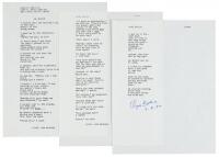 My Doctor - signed typescript poem