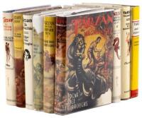 WITHDRAWN - Nine Tarzan novels from Edgar Rice Burroughs