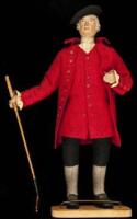 An 18th century golfer - once belonging in Murdoch's library