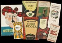 Seven catalogues for MacGregor and Crawford, McGregor & Canby Co. golf goods