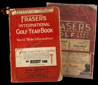 Fraser's International Golf Year Book - four editions from 1924-1937
