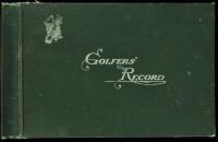 Golfers' Record 1903, Sanctioned and Endorsed by the Golf Association of Philadelphia and Women's Golf Association of Philadelphia