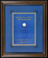 Chicago Victory National Golf Championships 1947 program - signed by Ben Hogan