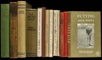 Fourteen volumes of golf instruction