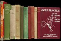 Ten volumes of golf instruction