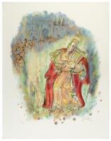 The Story of King David with twelve original lithographs