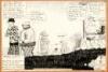 Watching 2 Partners in Business as They Enjoy a Quiet Round on the Links - original pen and ink golf cartoon - 3