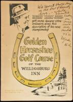 Description of the Golden Horseshoe Golf Course at Williamsburg Inn