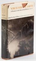 Voices for the Earth: A Treasury of the Sierra Club Bulletin 1893-1977