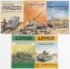 Five volumes mostly about German WWII tanks