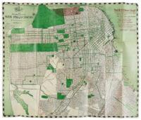 Candrian's San Francisco Street Number and Car Directory - with large folding map laid in showing the location and details of the P.P.I.E.