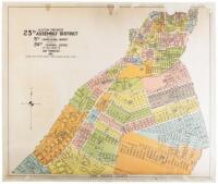 Election Precincts 23rd Assembly District and part of 5th Congressional District and part of 24th Senatorial District City and County of San Francisco 1916