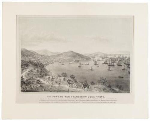 The Port of San Francisco June 1st, 1849