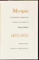 Myopia: A Centennial Chronicle, 1875-1975