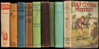 Nine golf mystery novels