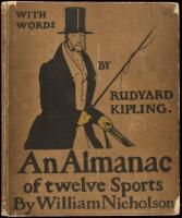 An Almanac of Twelve Sports by William Nicholson, Words by Rudyard Kipling