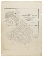 Map of the Golden Gate Homestead Association