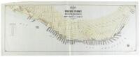 Map of the Water Front of San Francisco from Twenty Fourth St. to Laguna St. Scale 600 ft.=1 inch