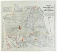 Map of San Francisco showing the Water Service of Spring Valley Water Works...