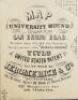 Map of University Mound: situated on the San Bruno Road, 4 miles from City Hall, San Francisco, being a portion of the "Bernal Rancho"... To be sold by Jerome Rice & Co. Auctioneers... - 2