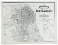 Bancroft's Official Guide Map of City and County of San Francisco, Compiled from Official Maps in Surveyor's Office