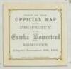 Copy of the official map of the property of the Eureka Homestead Association, adopted November 16th, 1864 - 2