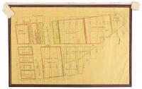 Manuscript map/plat of a portion of the Richmond District, San Francisco, ownership, homestead associations, etc.