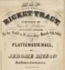 Map of the Ricket Tract, Surveyed by Geo. C. Potter, City & County Surveyor, to be sold on Wednesday, March 4th, 1863 at Platt's Music Hall by Jerome Rice & Co. Real Estate Auctioneers - 2