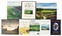 Eight Books on Golf Courses