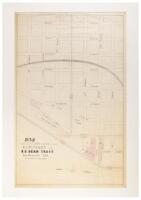 Map Shewing the Subdivision of the R.J. Tiffany and B.D. Dean Tract. San Francisco Cal. Scale 100 Feet to One Inch