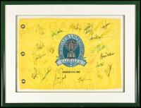 Signed flag from the 78th PGA Championship at Valhalla