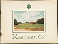 Monument to Golf: [George A. Crump]