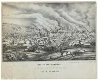 Fire in San Francisco. Jn [sic] the Night from the 3d.-4th May, 1851. Loss $20,000,000