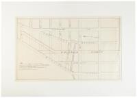 Manuscript map of the portion of San Francisco roughly bounded by Mission, 29th, Guerrero, and 25th streets