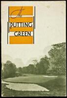 The Putting Green: Its Planting and Care