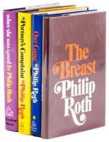 Four first editions by Philip Roth