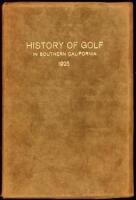 History of Golf in Southern California