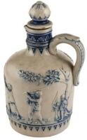 Stoneware jug with stopper by Simon Peter Gerz