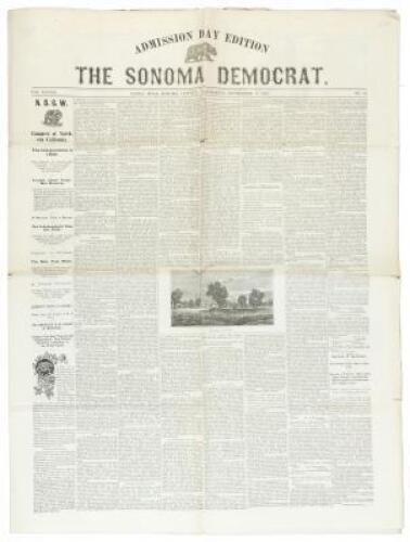 The Sonoma Democrat: Admission Day Edition