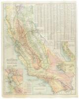 Map of California: with a Brief Description