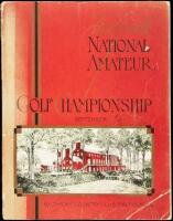 Thirty-Sixth National Amateur Golf Championship [cover]: Official Souvenir Book and Program of the United States Golf Association...Held at the Baltimore Country Club Five Farms Course Baltimore Maryland, September 12th to 17th, 1932