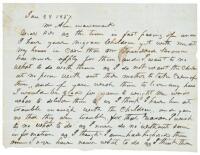 Letter regarding care of enslaved children in Virginia, 1857.