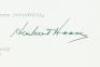 Typescript letter signed by Herbert Hoover addressed to Miss Helen Boyle - 2