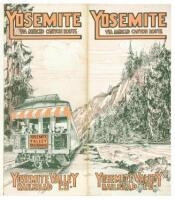 Yosemite via Merced Canyon Route - Yosemite Valley Railroad Co.