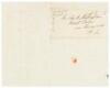 Letter to George Washington descendant from his Mt. Vernon overseer - 2