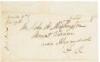 Letter to George Washington descendant from his Mt. Vernon overseer - 3