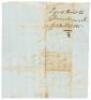 Promissory note regarding temporary service of enslaved woman in Virginia, 1861. - 2
