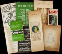 Collection of twenty-five Beat literary magazines